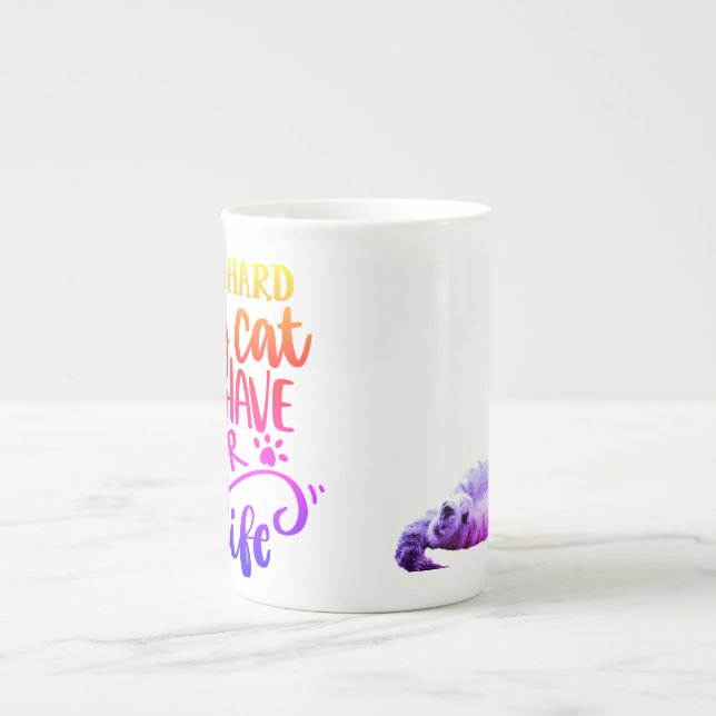 Cat/coffee Speciality Mug (Front)