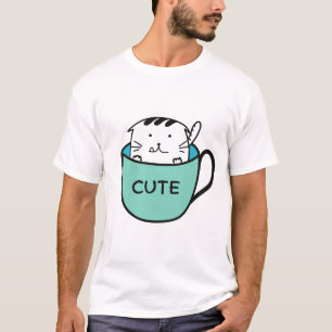 Cat coffee T-Shirt