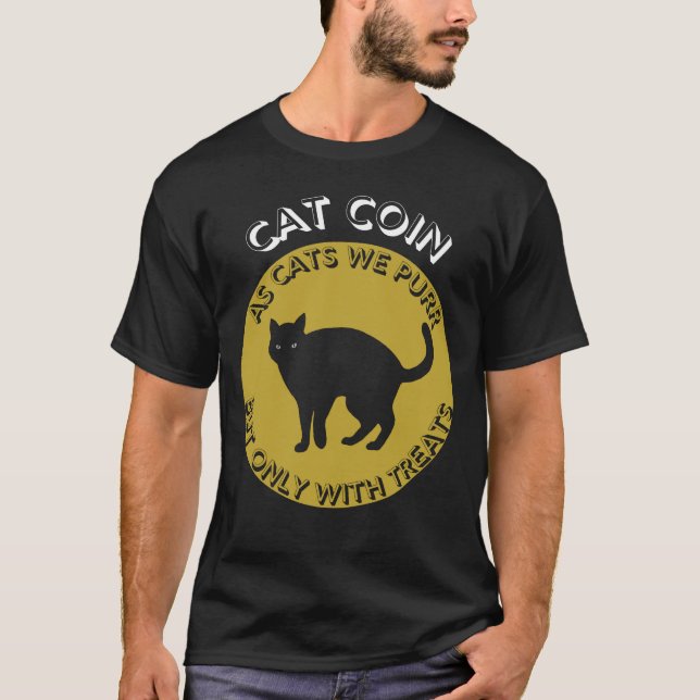 Cat Coin T-Shirt (Front)