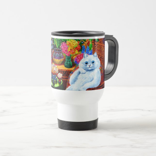 Cat College Master Travel Mug (Front Right)