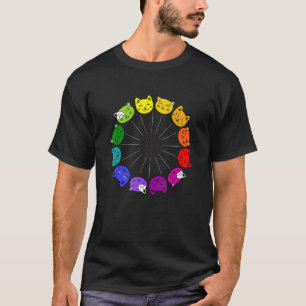 Cat Colour Theory for an Teacher or Cat T-Shirt