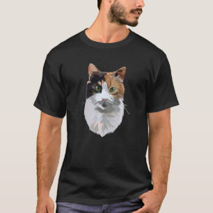 Cat Colourful Meow Kitty Cats Mum And Cat Dad 5 T-Shirt