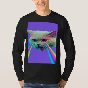 Cat come out of the eyes  cool cat T-Shirt