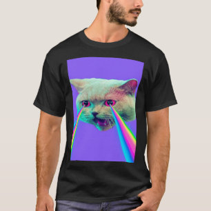 Cat come out of the eyes  cool cat T-Shirt