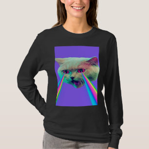 Cat come out of the eyes  cool cat T-Shirt