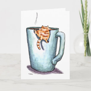 Cat Comforts Get Well Card