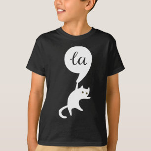 Cat Comma La Kamala Harris For President 2024 Elec T-Shirt