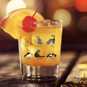 Cat Commands Shot Glass
