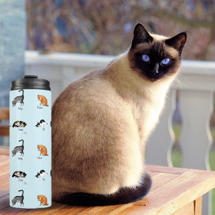 Cat Commands Thermal Tumbler
