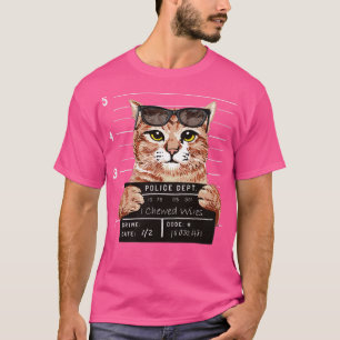 Cat Confession Police Board T-Shirt