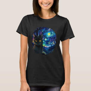Cat Cool Graphic Cat Black Cat 1 T-Shirt