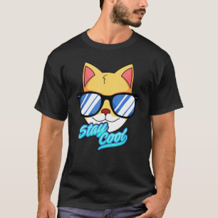 Cat Cool Men Women Cute Cuty Cool  T-Shirt