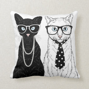 Cat Couple Cushion