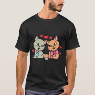 cat couple T-Shirt