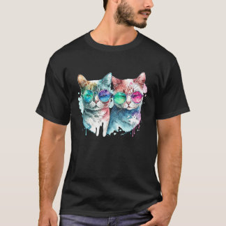 Cat Couple Valentine's Day T-Shirt