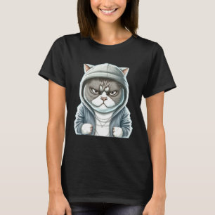 Cat Couture Stylish Feline in Chic Outfits T-Shirt