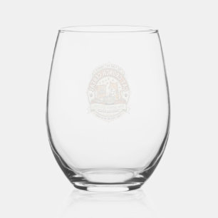 Cat Crunch Cereal Cat Breakfast Cereal Box Cat Vin Stemless Wine Glass