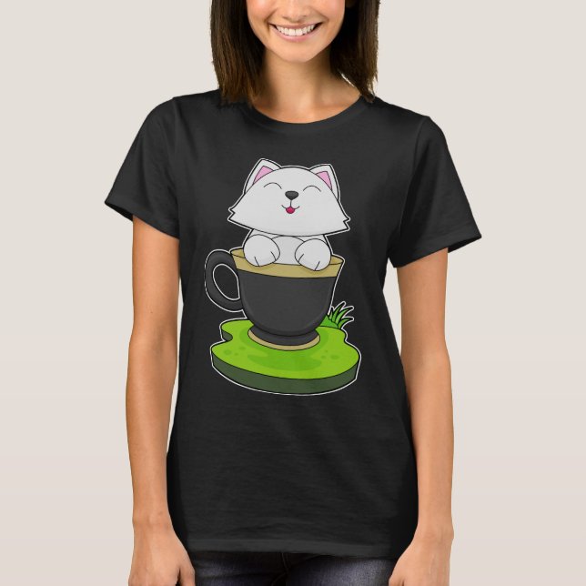 Cat Cup T-Shirt (Front)