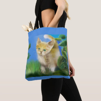 Cat cure saries tote bag
