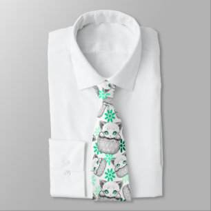 Cat Cute and Playful peaking from a Pocket Tie