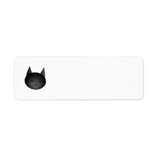 Cat. Cute black kitty.