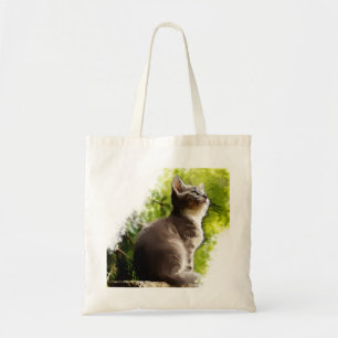 Cat Cute Cat Baby Cat Kitten Pet Feline Animal Tote Bag