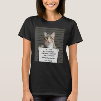Cat Cute Guilty Cat For Cat Women Girls T-Shirt