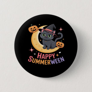 Cat Cute Halloween Aesthetic Essential T-Shirt 6 Cm Round Badge