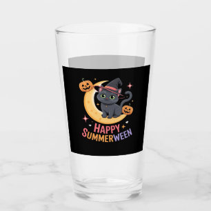 Cat Cute Halloween Aesthetic Essential T-Shirt Glass