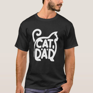 Cat Cute Hot Paw Daddy Funny Graphic Men Pet Novel T-Shirt