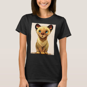 Cat Cyber Punk Weird Men Women Boys Girls 9 T-Shirt
