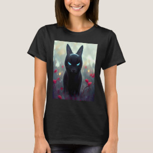 Cat Cyber Punk Weird Men Women Boys Girls T-Shirt