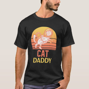 Cat Dad Ca Vintage Eighties Style Cat Daddy 1 T-Shirt