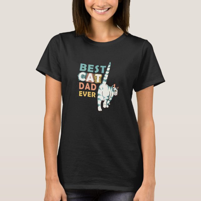 Cat Dad  Cat Daddy  1 T-Shirt (Front)