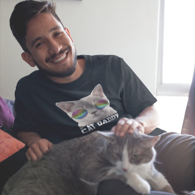 CAT DAD DADDY SUNGLASSES COOL MENS T-SHIRTS (Creator Uploaded)