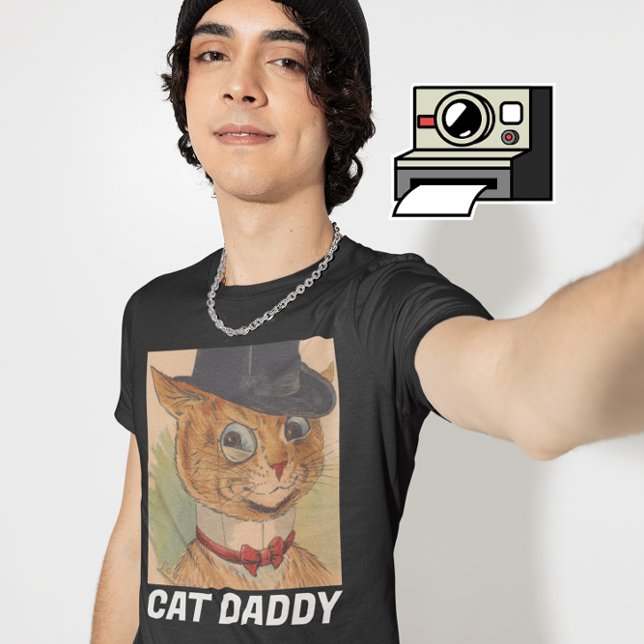 CAT DAD DADDY TOP HAT ART T-SHIRTS TEES (Creator Uploaded)