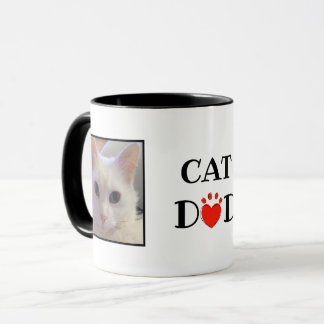 Cat Dad Father's Day Personalised Photos Mug