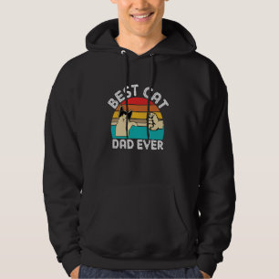 Cat dad, Funny cat Father design Hoodie