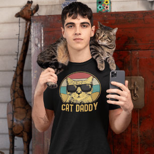 Cat Dad Funny Cat Lovers T-Shirt