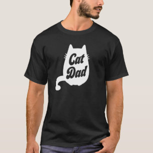 Cat Dad Kitty Daddy Papa Kitten Father 1 T-Shirt