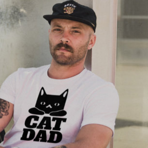 CAT DAD MENS T-SHIRTS