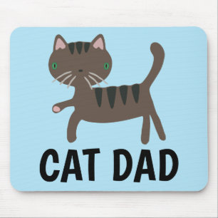 CAT DAD MOUSEPAD