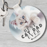 Cat Dad Personalised Pet Photo