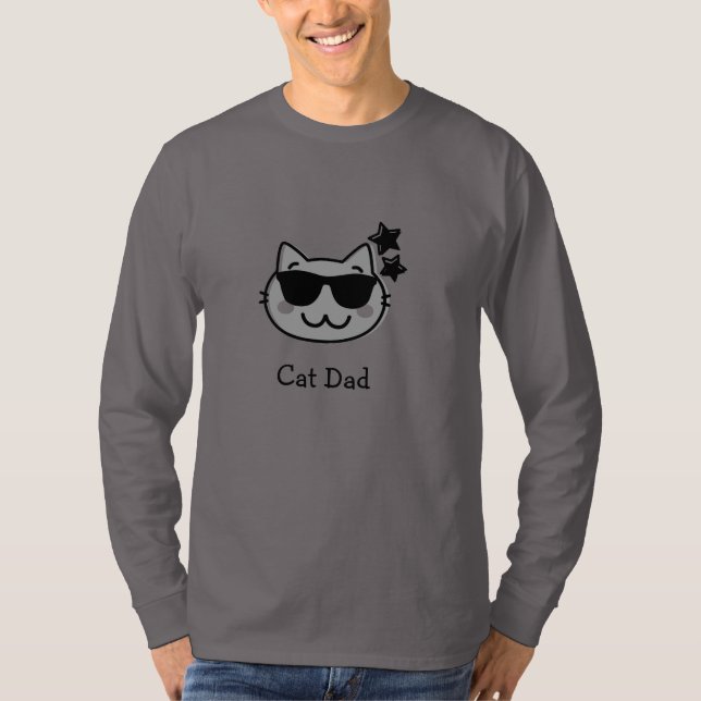 CAT DAD T-Shirt (Front)