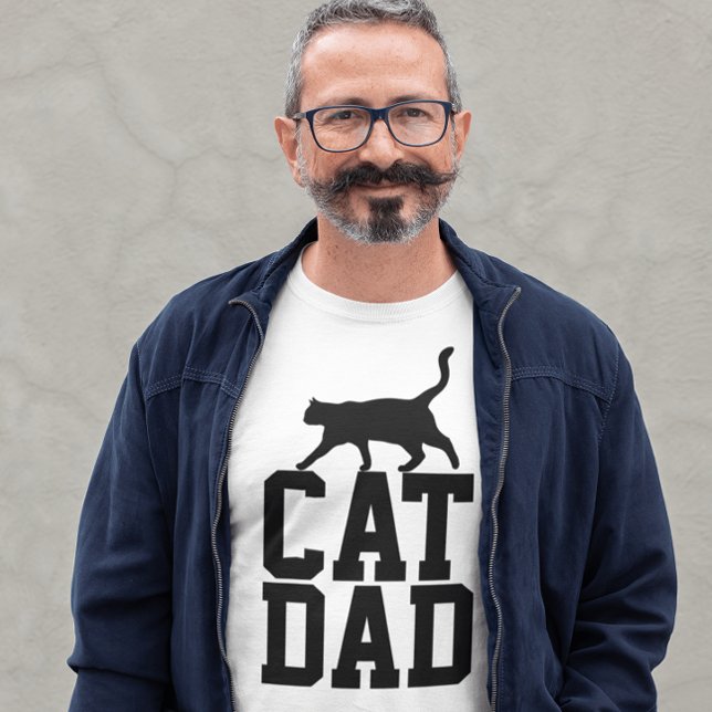 CAT DAD T-shirts (Creator Uploaded)