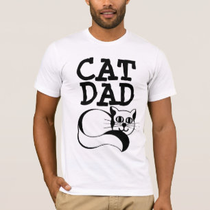 CAT DAD T-shirts, MEN'S father's day t-shirts