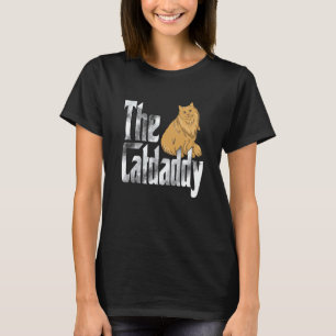 Cat Dad The Catfather Crazy Cat Father Kitty Daddy T-Shirt