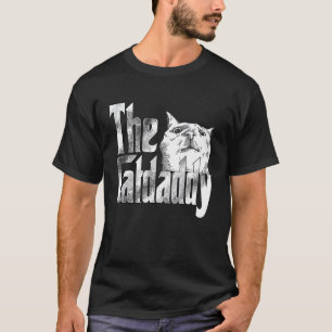 Cat Dad The Catfather Crazy Cat Father Kitty Daddy T-Shirt