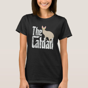 Cat Dad The Catfather Crazy Cat Father Kitty Daddy T-Shirt