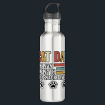 Cat Dad Vintage Funny Snack Dealer Shirt Design_1 710 Ml Water Bottle<br><div class="desc">Cat Dad Vintage Funny Snack Dealer Shirt Design_1</div>